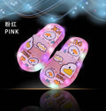 2024 cartoon kids' slippers - summer light-up, trendy, cute baby animal indoor/outdoor home slides
