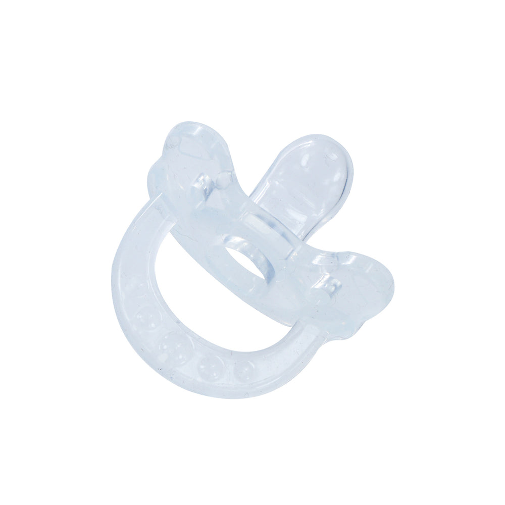 Baby silicone pacifier newborn super soft sleep type super soft imitation breast milk liquid silicone teether anti-colic
