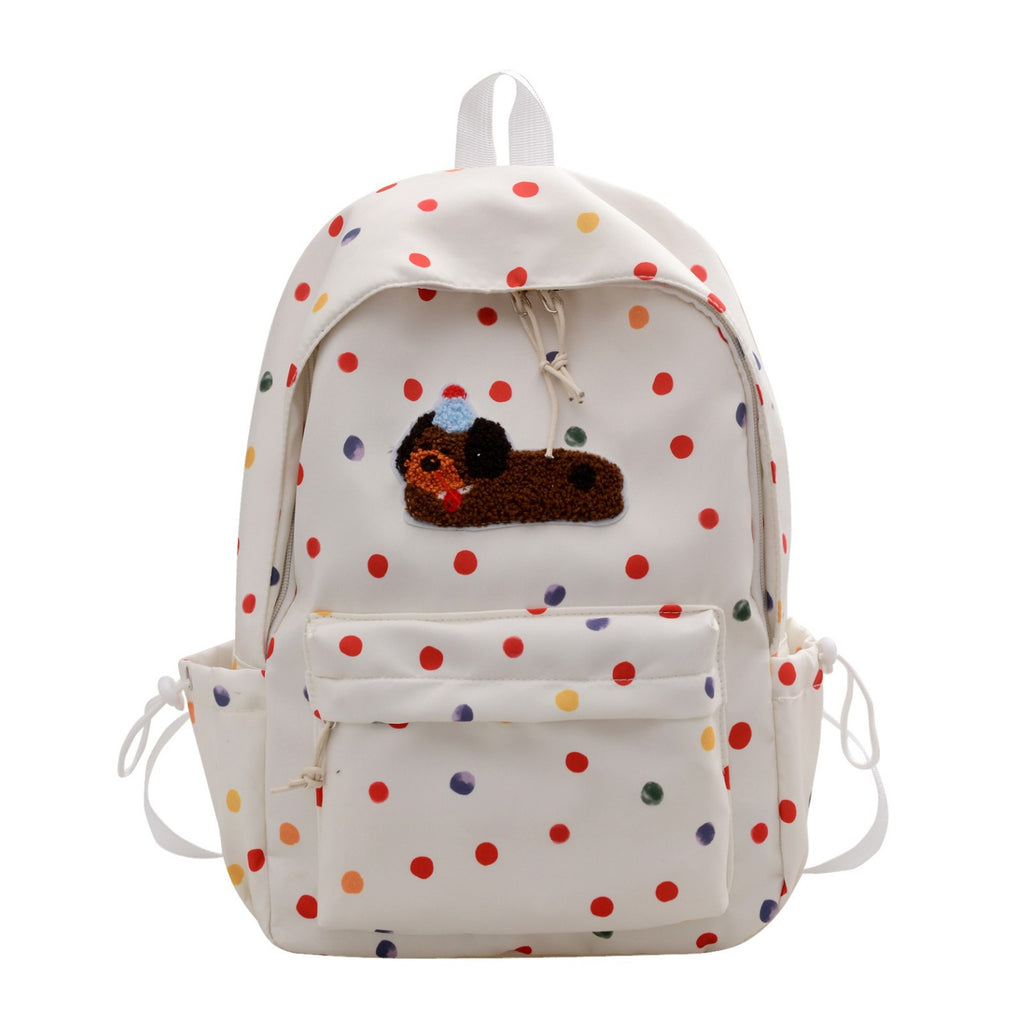 New small fresh backpack simple and fashionable primary and secondary school students large capacity junior high school student schoolbag leisure travel backpack