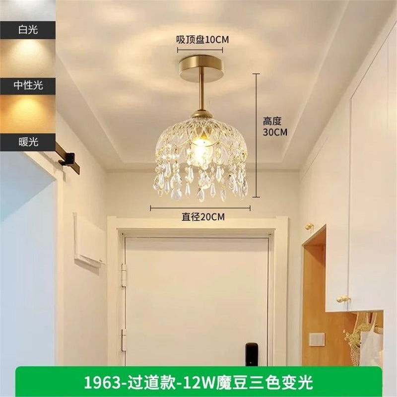 Green glass pendant light - vintage, nostalgic, rustic art style - old shanghai/mao era brass lamp holder - restaurant/cafe ceiling fixture