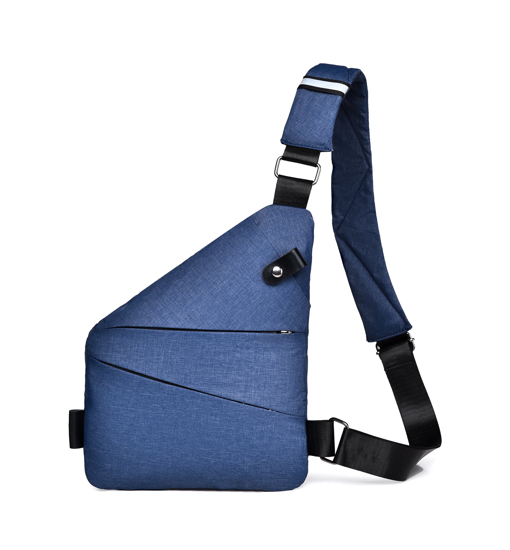 Cross-border  new shoulder bag men's leisure sports light breast bag outdoor leisure messenger bag wholesale delivery