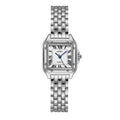 New square ladies' quartz watch - cross-border, light luxury, casual, niche design, authentic women's watch, alloy quality series