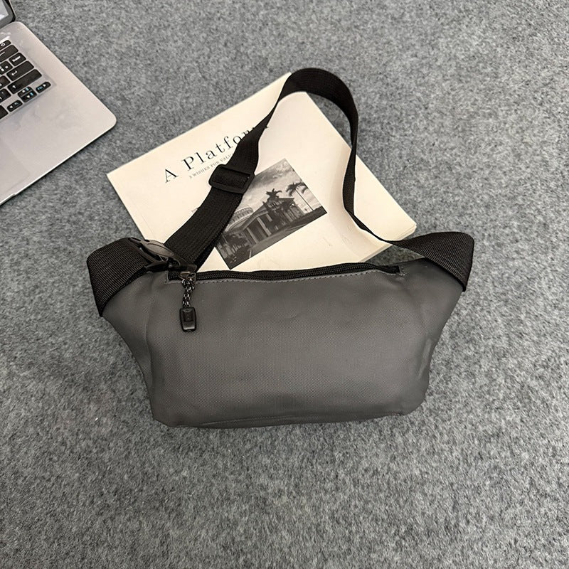 Breast bag men's ins trendy small satchel versatile Japanese trendy brand men's messenger bag casual fanny pack sports shoulder bag