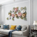 Scandinavian style entrance wall hanging living room background wall decoration pendant creative iron wall decoration stereo wall decoration