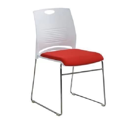Conference training chair solid steel stool office comfortable sedentary staff chair stackable casual negotiation chair no