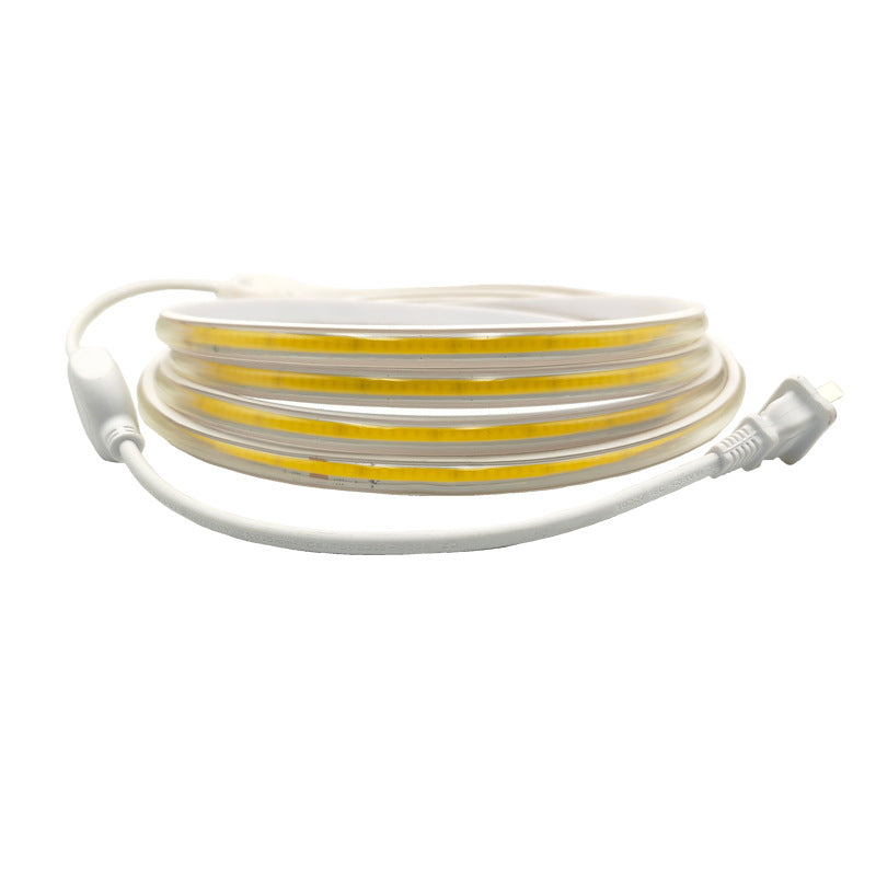 220Vcob high pressure light strip COB glue, indoor, ceiling, restaurant, outdoor outdoor engineering waterproof and super bright