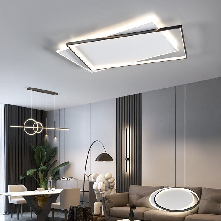 Living Room Light Main Light Minimalist Modern Simple Ceiling Light Atmospheric Zhongshan Lighting Whole House Package Combination 2025 New