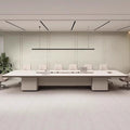 Skin-feeling office conference table long table casual modern large training table long table conference room negotiation table accessible luxury table