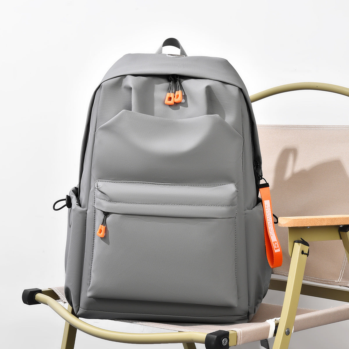 Processing custom backpack men's simple large capacity outdoor travel multi-functional backpack junior high school student schoolbag
