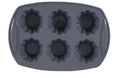 Bestselling food-grade 6-cavity donut silicone mold for mousse, cake, and bread rings - oven safe, direct from the manufacturer