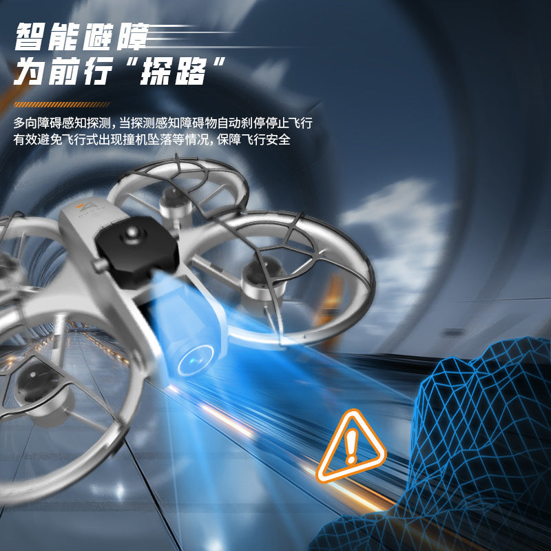 z4 drone 4.3inch - large screen remote control, brushless motor, optical flow positioning, hd dual lens, intelligent obstacle avoidance remote control aircraft