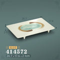 New gold inlaid with jade 414572