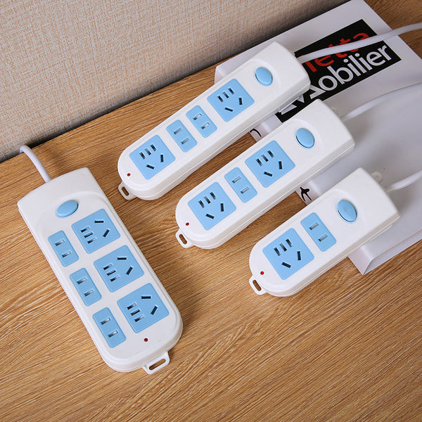 Plug-in new national standard power strip multi-plug wholesale household wired multi-purpose plug-in board socket with wire multi-function plug-in board