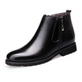 Factory direct men's cotton shoes: fleece-lined, extra thick, stylish and versatile, youthful martin boots, trendy warm snow boots