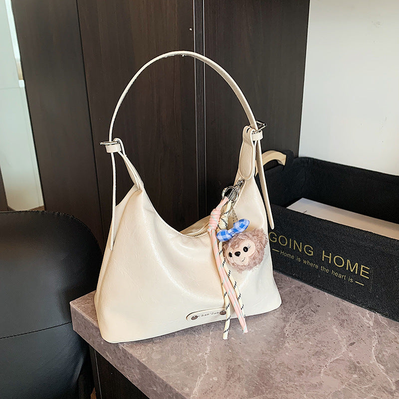 Foreign trade advanced sense underarm bag women 2025 new fashion versatile shoulder messenger bag niche design commuter bag