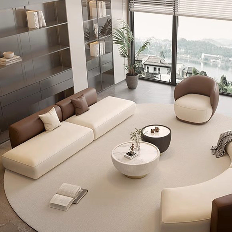 Hotel lobby arc sofa sales office lobby beauty salon clothing store wedding dress store photo studio reception area