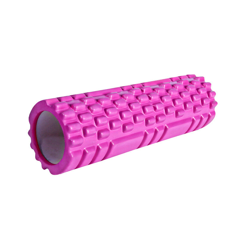 Pvc massage roller leg foam roller hollow calf roller yoga roller fitness equipment meridian massage
