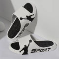2022 new men's fashion slippers - summer outdoor anti-slip sports slides, couple's anti-odor home bathroom sandals for women
