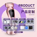 Electric shaver for women - personal underarm hair remover, portable, painless, full body use, customizable