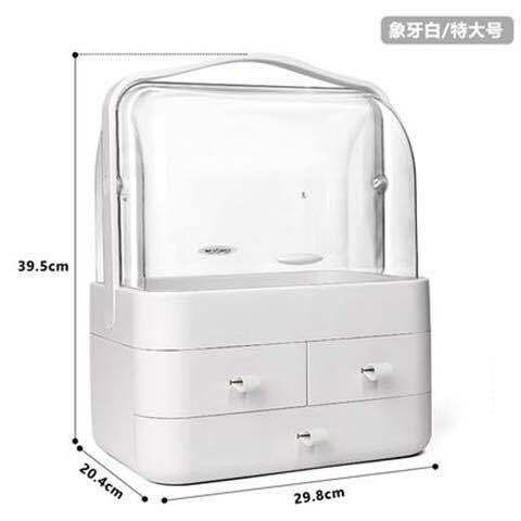 Cosmetics storage box, desktop dresser, drawer type, large-capacity dust-proof skin care products, lipstick, multi-layer finishing and storage