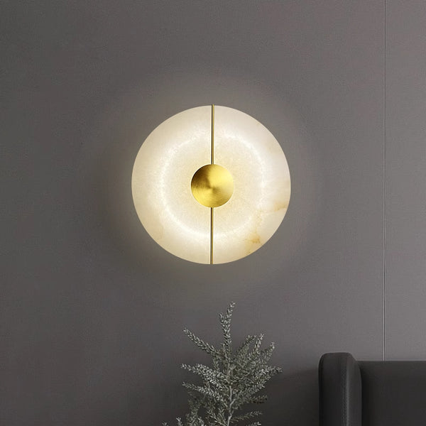Spanish marble wall lamp living room background wall French porch decoration modern simple designer bedroom bedside lamp