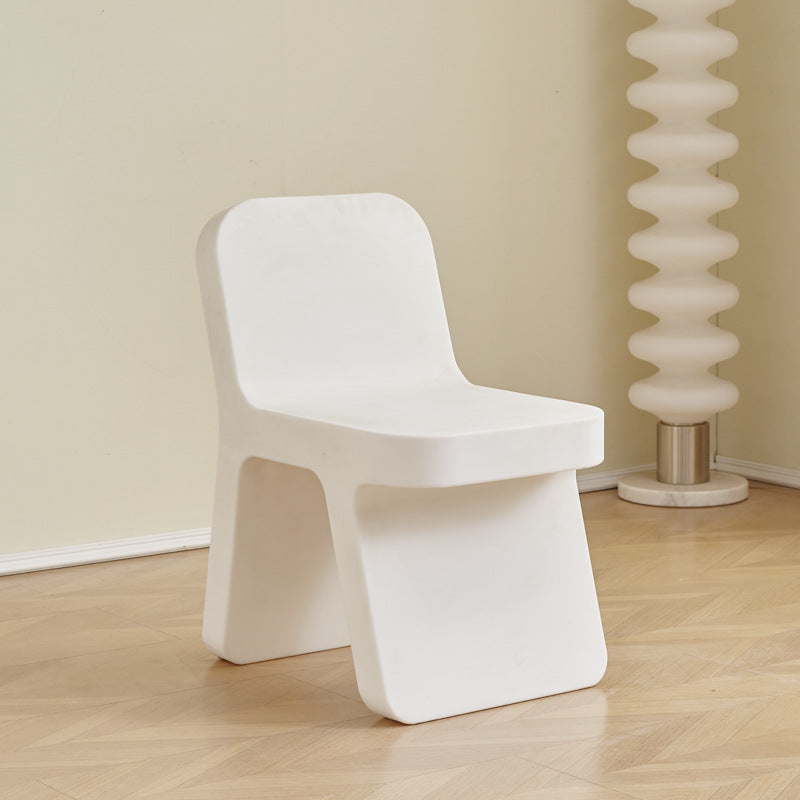 Backrest chair nordic casual chair stool casual modern for home small apartment thickened dining chair high backrest
