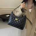 Classy texture chain bag for women retro quilted small fragrant style shoulder bag work clothingeasiest for matchfashion armpit bag