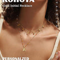 2026 cross-border new cross 26 letter color beads anklet fashion stylish small crowd dopamine casual style anklet