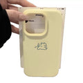 Cute simple drawing kitten suitable for iphone17promax korean style gentle style apple 16 mobile phone protective case