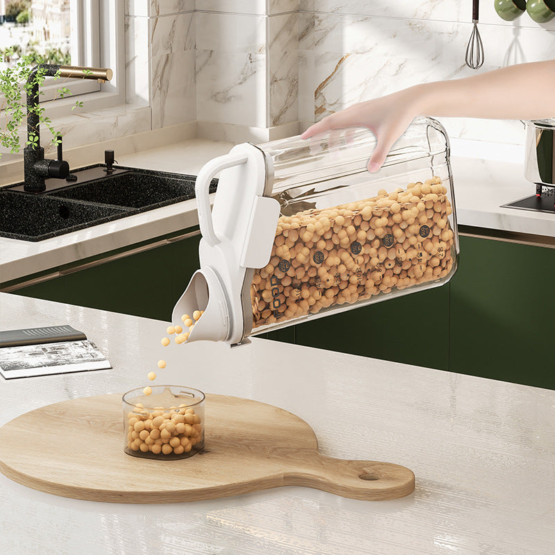 Grain storage box kitchen bean sealed jar food grade grain storage jar rice grain storage handy gadget