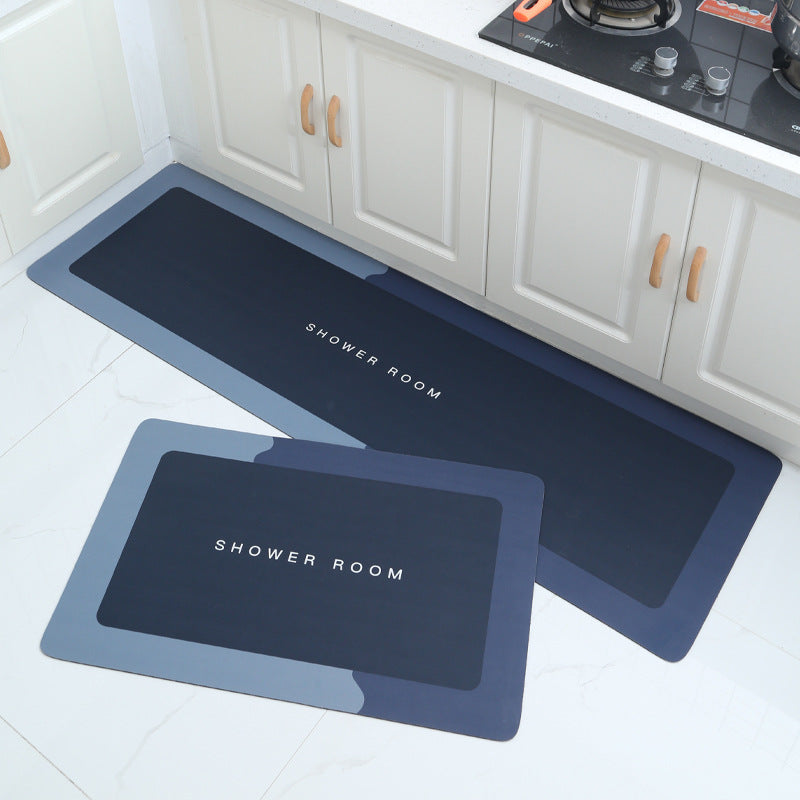 Wholesale diatomaceous earth quick-dry bath mats in nordic style. absorbent, non-slip bathroom, kitchen, and entryway rugs