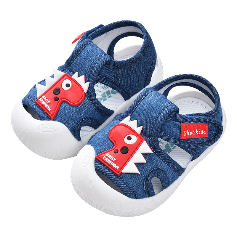 Baby sandals & first walker shoes -  summer new arrivals - sizes 0-1-2 years - soft sole sandals for baby boys & girls