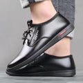 New arrival business formal leather shoes men's casual wedding groom british heightening summer breathable youth pointed toe men's shoes