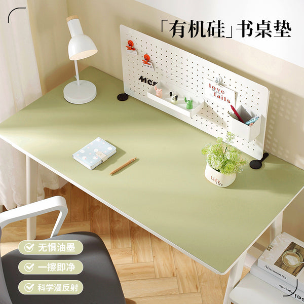 Silicone Student Eye Protection TPU Desk Mat Writing Desk Computer Table Mat Leave-in Oil-proof Waterproof Dining Table Cloth Non-slip
