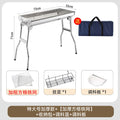 Bbq grill home outdoor portable foldable camping stainless steel bbq rack bbq manufacturer wholesale charcoal grill