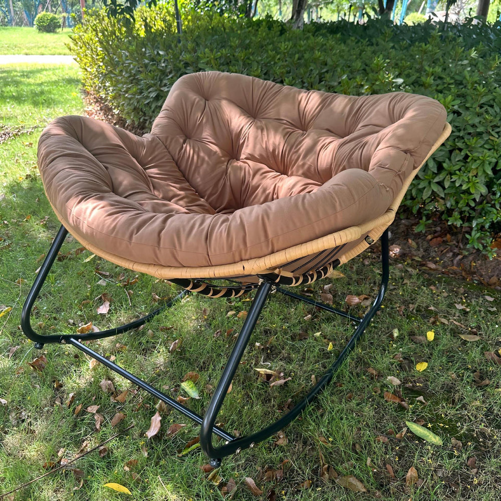 Bird's nest rocking chair rocking chair recliner single lazy sofa balcony adult nest chair reclining chair can sleep