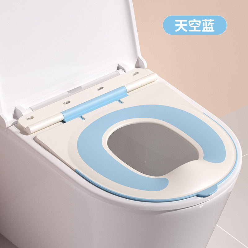 Kids toilet seat kids toilet seat toilet seat men's and women's baby splash-proof toilet portable footstool