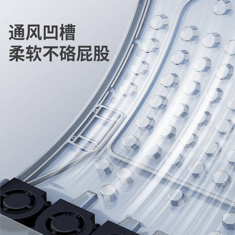 Summer car ventilation seat cushion refrigeration seat cushion summer cold air ventilation cooling cushion truck backrest with fan