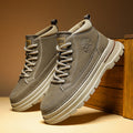Men's spring new arrivals: british retro mid-cut martin boots, men's casual work shoes, trendy low-top ankle boots, leather shoes