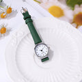 Korean style women's watch classic round slim strap minimalist digital casual student quartz watch - wholesale from manufacturer
