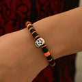 Halloween polymer clay bracelet wholesale fashion cross-border jewelry new funny dark style ghost skull handmade bracelet