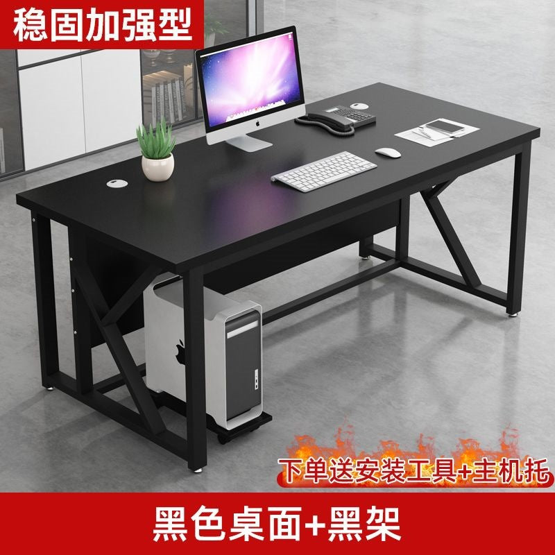 Computer desk simple single person manager desk bench table casual modern supervisor table thickened reinforced boss desk