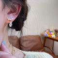 Exquisite beaded tassel dangle earrings - 2026 new collection, light luxury, high-end style, fashionable and versatile earrings