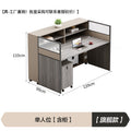 Staff desk casual modern employee four-person booth double six-person workstation table and chair combination computer table furniture