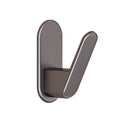 No-drill single hook adhesive hook for wall mounting - ideal for hanging clothes, hats, and storage in bathrooms, kitchens, and behind doors. heavy-duty weight capacity