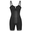 Four-breasted plus size suspender corset mesh waist shaping butt lift postpartum tummy control one-piece body shaping garment for women tight body shaping