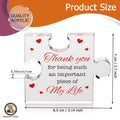 Cross-border new products Valentine's Day puzzles, transparent acrylic, Mother's Day gifts for elders, and desktop decorations for friends.