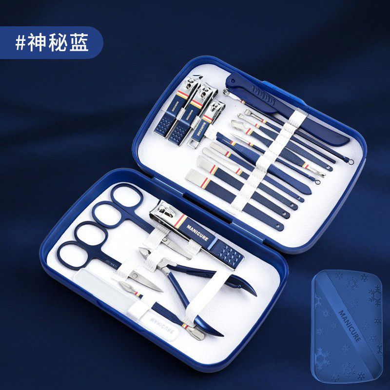 Nail clipper set manicure manicure tools german stainless steel nail scissors nail clipper set pedicure knife cross-border