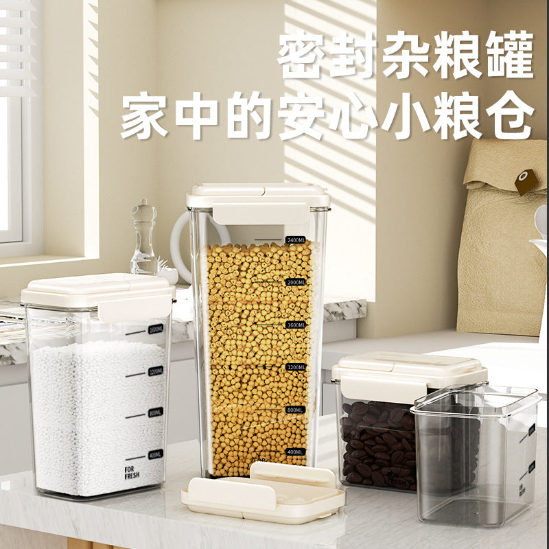 Food grade grains storage box rice bucket storage tank storage tank artifact sealed tank kitchen artifact household