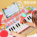 Tiktok hot seller: kids' multifunctional electronic keyboard toy with microphone - beginner-friendly piano for girls ages 0-6